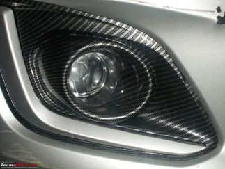 Headlamp & mirror trim – hydrographic printing by RR Hydroxx