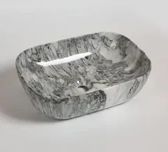 Basin – grey marble – hydrographic printing by RR Hydroxx