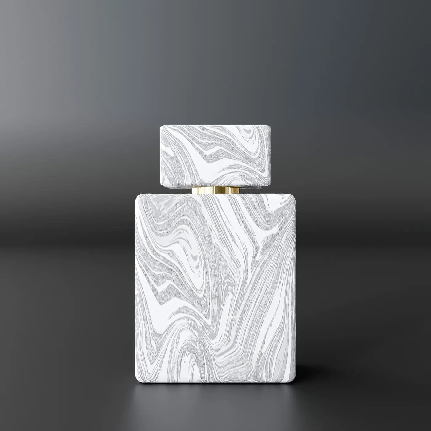Marble perfume bottle – hydrographic printing by RR Hydroxx