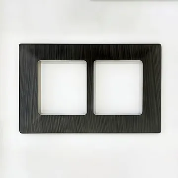Black switch plate – hydrographic printing by RR Hydroxx